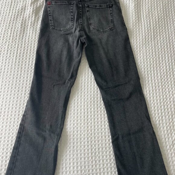 Urban Outfitters - BDG Kick Flare High Rise Cropped Black Jeans - Picture 3 of 4